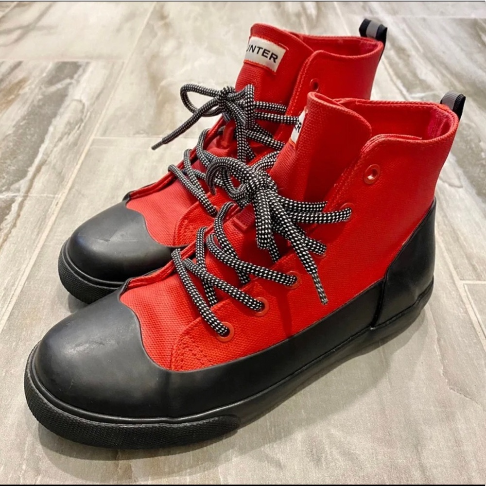 Hunter/Target Kids High Top Sneaker Kids 4
